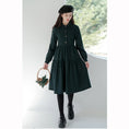 Load image into Gallery viewer, [Mokuyi Series] ★One Piece★ 2color Long Sleeve One Piece Women's Cute Retro Black Green
