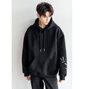 [CHICERRO Series]★Parker★ 2color Tops Casual Bamboo Embroidery Design Black White