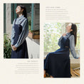 Load image into Gallery viewer, [Rinroki Series]★Setup★ 2-piece set Hanging dress + shirt Women's Blue Blue Commuting Date
