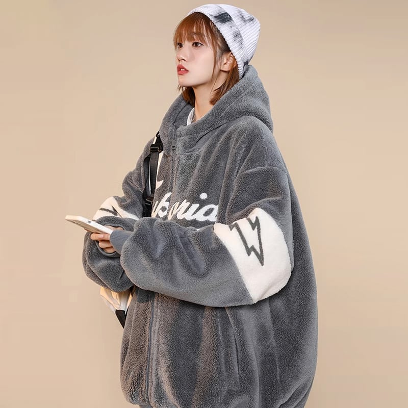 [SUHANG Series]★Winter Coat★ 3color Tops Unisex Men's Large Size Beige Gray Blue