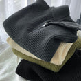 Load image into Gallery viewer, [Han Rishin Series] ★Sweater★ 4color Knit Tops Unisex Men's High Neck Zippered Simple
