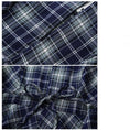 Load image into Gallery viewer, [Big Orange Series] ★One Piece★ Plaid Retro Ladies Commuting Date School Blue Blue Cute
