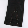 Load image into Gallery viewer, [HJIA Series] ★Casual Pants★ Bottoms Mine Style Steampunk Street Black Black High Waist
