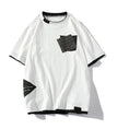 Load image into Gallery viewer, [JIAXUN Series] ★Short sleeve T-shirt★ Large size M~9L 3color Tops Unisex Men's Faux Layered
