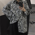 Load image into Gallery viewer, [Mapogo Series] ★Retro Shirt★ Leopard Print Tops Harajuku Style Fashion Easy to Match Couple Clothes
