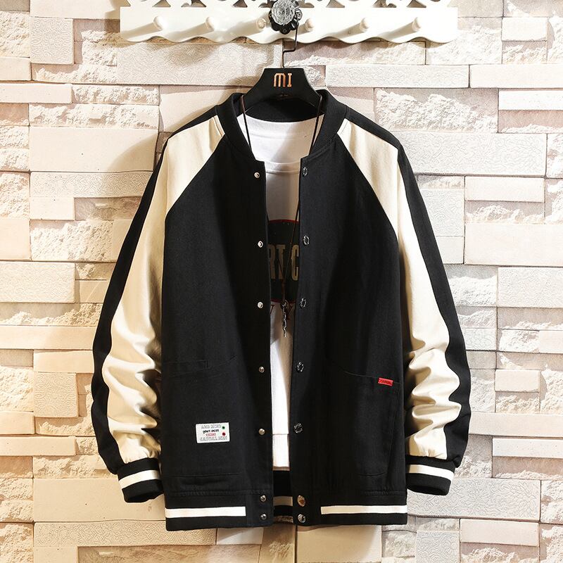 [BIGEMAN Series]★Jacket★ Outerwear 2color Unisex Men's Large Size Color Scheme Retro Spring Clothes