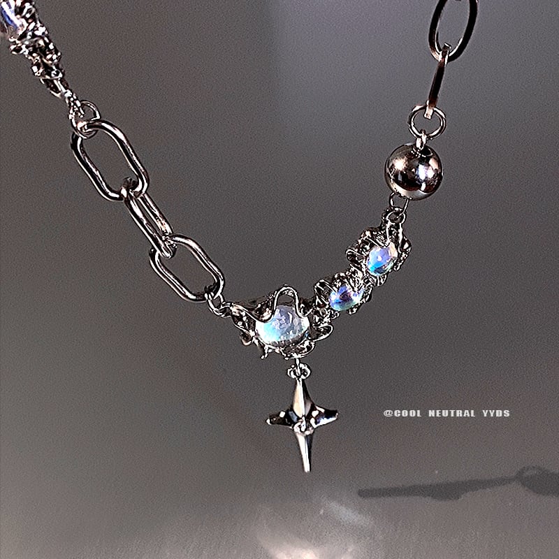 [yyds genderless series] ★Necklace★ Designed, enhances temperament, unisex, fashion, star, easy to match