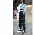 Load image into Gallery viewer, [TysonSing Series] ★Casual Pants★ 2color Bottoms Trousers Fashion Slimming Red Green Color Scheme
