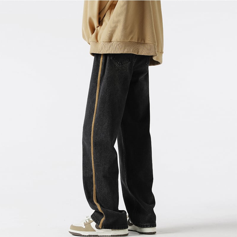 [NANSHI Series]★Denim pants★ 2color bottoms Unisex men's pants Easy to match ML XL 2XL