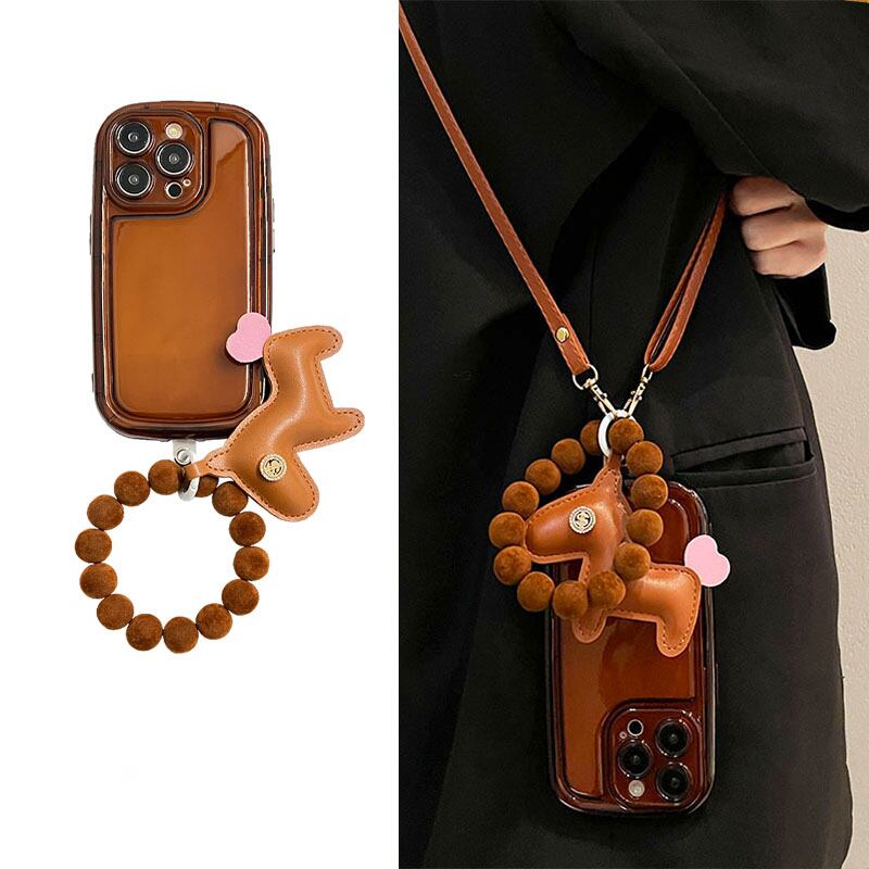 [AIYOUSI series]★Mobile case★ iPhone diagonal hanging with decorations iPhone14 iPhone13 iPhone12 iPhone11 iPhoneX iPhone7/8