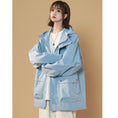 Load image into Gallery viewer, [FKZ Series]★Jacket★ 2color outerwear unisex men's blue gray spring clothes ML XL 2XL casual
