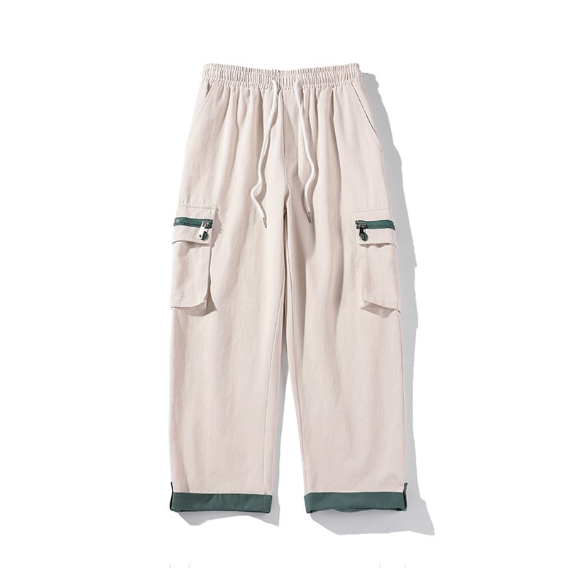 [BIGEMAN Series] ★Casual Pants★ 2color Quarter-length Bottoms Pants Unisex Men's Large Size Color Scheme Fashion