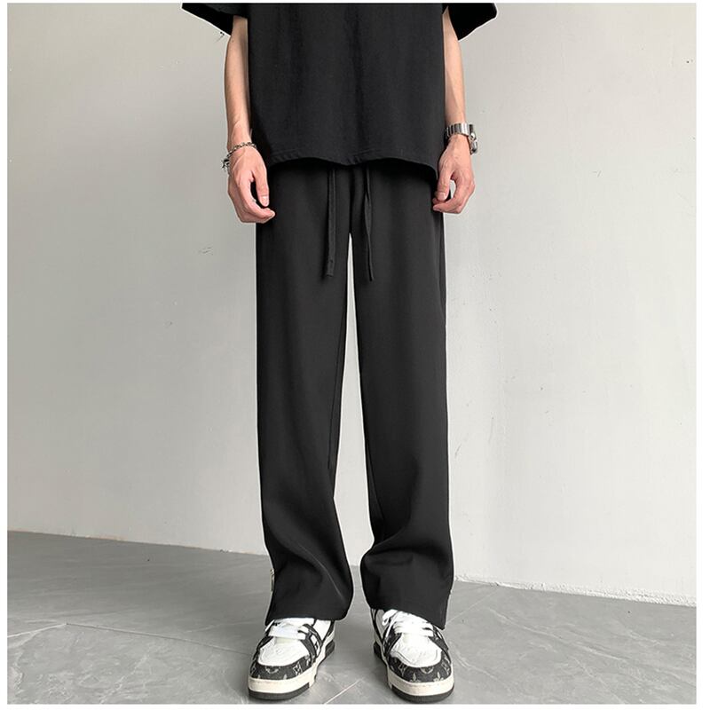 [BIGEMAN Series]★Casual Pants★ 3color Bottoms Trousers Men's Large Size Cool Plain Simple