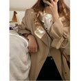 Load image into Gallery viewer, [ZHENMANZI series] ★Trench coat★ 2color long length coat outerwear for improving temperament, commuting, dating
