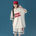 Gallery viewerに画像を読み込む, 【CHAOMEICHENシリーズ】★セットアップ★ 3color Tシャツ+短パン 夏服 男女兼用 メンズ ベージュ グリーン ブラック
