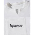 Load image into Gallery viewer, [BIGEMAN Series]★T-shirt★ Tops 2color Unisex Men's Large Size Simple Embroidery Black White
