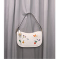 Load image into Gallery viewer, [XIAOZHONG Series] ★Bag★ Handheld bag Shoulder bag Embroidery Floral pattern Retro Commuting Date Cute
