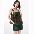 Load image into Gallery viewer, [Yangji Great Dream Series]★China style tank top★Camisole sexy slimming original green summer clothes
