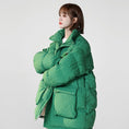 Load image into Gallery viewer, [Suikoishi Series] ★Winter Coat★ Cotton Coat Outerwear 3color Unisex Men's Green White Brown
