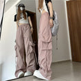 Load image into Gallery viewer, [Style Series]★Casual Pants★ 4color Bottoms Pants Unisex Men's SML XL Black Pink Blue Thin
