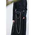 Load image into Gallery viewer, [Koseiryushu Series] ★Belt★ Ladies accessories, small items, decorations, metal belt, chain included, bag included
