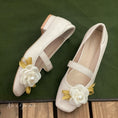 Load image into Gallery viewer, [Sweet Y Series] ★Shoes★ Size 35-40 Shoes Shoes Chinese style shoes Tang clothes Han clothes Retro Beige 3D flowers
