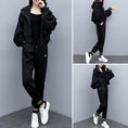 Load image into Gallery viewer, [XDE series]★Setup★ Jacket + pants top and bottom set 2-piece set Large size Black Black
