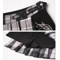 Load image into Gallery viewer, [Kyodo Series]★Culotte Skirt★ Cheongsam Mini Skirt Plaid Pattern Rasha SML LL Pleated Skirt
