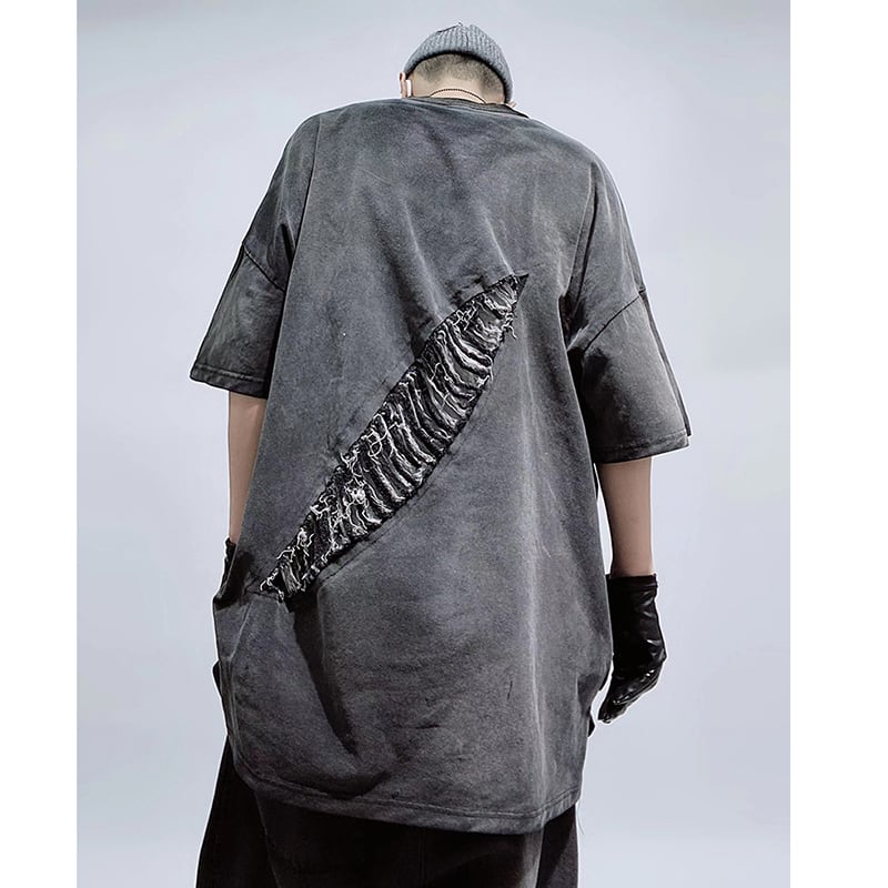 【UUCSCC系列】★T卹★上衣復古男女通用男士寬鬆獨特SML XL 2XL 3XL