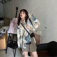 Load image into Gallery viewer, [Hanazono store series]★Shirt★ Tops Oil painting style Retro Unique design Cute Loose fashion Commuting Date
