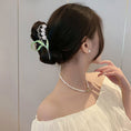 Load image into Gallery viewer, [Myo series]★Chinese style hair ornament★ Old-fashioned Chinese clothing Improves temperament Lily of the Valley Flower Accessories Green Green
