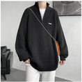 Load image into Gallery viewer, [Leonbinno Series]★Sweater★ 3color Knit Tops Unisex Men's Large Size Black Green Brown
