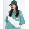 Load image into Gallery viewer, [Istudios Series]★Shirt★ 2color Tops Color Scheme Fashion Unisex Men's Short Sleeve Tops
