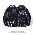 Load image into Gallery viewer, [MOISHE TIDE Series]★Shirt★ Tops, floral pattern, long sleeve shirt, unisex, men's, Harajuku style, mine style, women's
