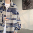 Load image into Gallery viewer, [PPG Series]★Outerwear★ 2color Jacket Unisex Men's Plaid Lasha Casual ML XL 2XL
