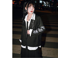 Load image into Gallery viewer, [Kokaisha --- Butterfly Effect Series] ★Blazer★ Outerwear SML Spring Clothes Easy to match Black Black Unique
