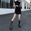 Load image into Gallery viewer, [Miyakoya Series] ★China-style dress★ Improved cheongsam dress, short length, sexy, slimming, black, black
