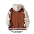 Load image into Gallery viewer, [BIGEMAN Series]★Outer★ Stadium jacket outerwear 2color Unisex Men's Large size Hooded
