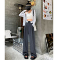 Load image into Gallery viewer, [YIREN Series]★Casual Pants★ 2color Bottoms Trousers Gaucho Pants Women's Gray Black
