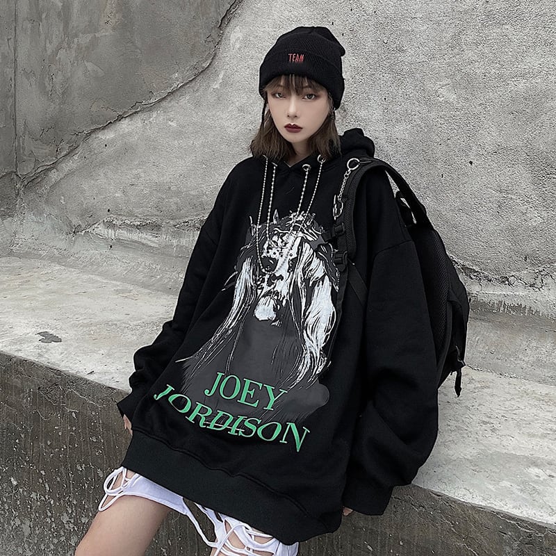 [Demon King Series] ★Parker★ 3color Black or White or Gray Steampunk Unisex Fashion Black White