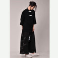 Load image into Gallery viewer, [HANZHU Series]★China style shirt★ Tops 3color Unisex Men's Large Size Black White Blue
