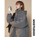 Load image into Gallery viewer, [Suikoishi Series] ★Winter Coat★ Cotton Coat Outerwear 3color Unisex Men's Gray Black White
