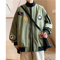 Load image into Gallery viewer, [GUMALA Series]★Jacket★ 3color Outerwear Stadium Jacket Embroidery Unisex Men's Cool
