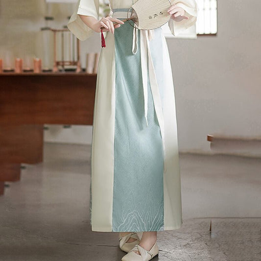 [BABA Series]★China style skirt★Bottoms Window skirt Chinese elements Chinese clothing skirt Color scheme Easy to match