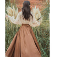 Load image into Gallery viewer, [XUANZI Series]★Skirt★ Bottoms Ladies Easy to match Simple Date Wedding Retro
