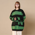 Load image into Gallery viewer, [Fujiiman Series]★Sweater★ 3color Tops Unisex Men's Large Size Black Blue Green
