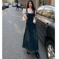 Load image into Gallery viewer, [KEKE series]★Hanging dress★Denim dress Spring clothes Ladies fashion Slimming SML
