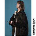 Load image into Gallery viewer, [Fujiiman Series]★Jacket★ 2color Outerwear Unisex Men's Fashion Pink Black ML XL 2XL
