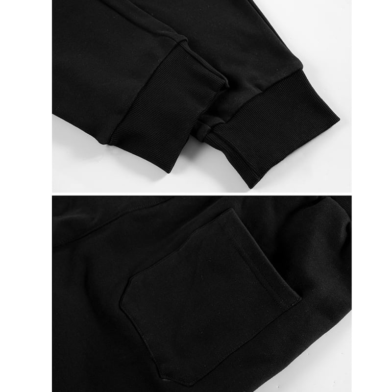 [Machiha clan series]★China style pants★Bottoms embroidery peacock peacock black black large size cool