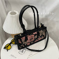 Load image into Gallery viewer, [DAZE & ERPANG series] ★Bag★ Oil painting style floral pattern cute date commuting OL office rectangle improves temperament
